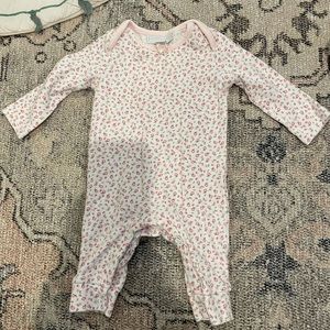 The White Company Floral Onesie